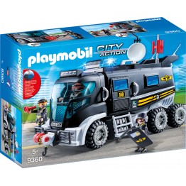 Camionul echipei SWAT Playmobil 